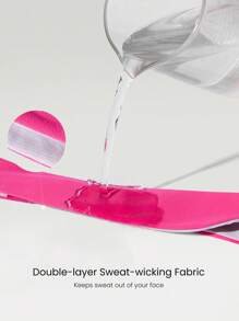 GLOWMODE Fitness Mode Sweat-Absorbent Training Headband - Multicolor - View 3