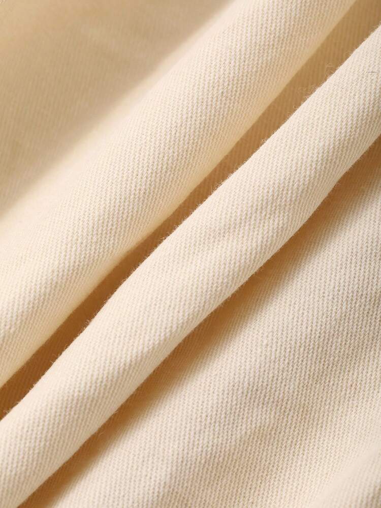 Baby Girls Ruffled Casual Cartoon Embroidery Solid Color Cute Fresh Jumpsuit Toddler Girls Clothes