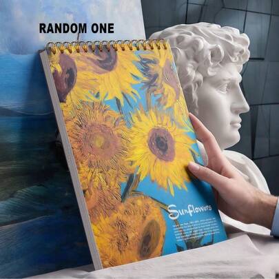 A4 空白艺术素描本，每本 30 张，随机选择