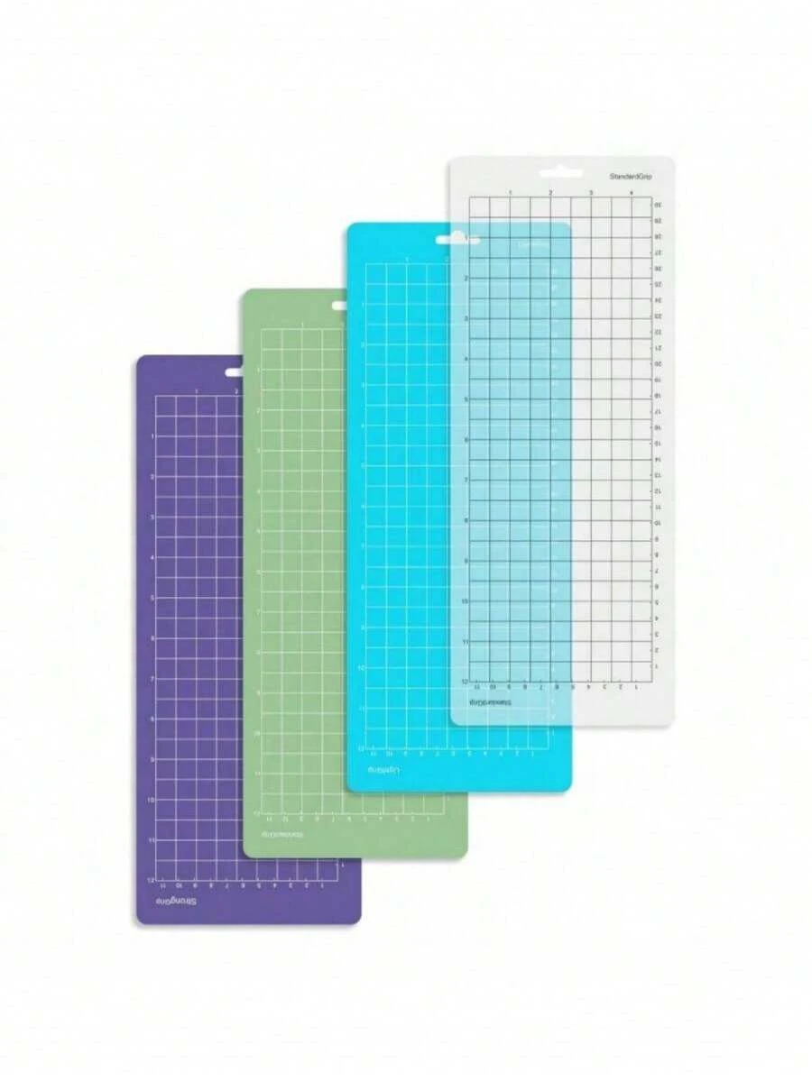 Joy 切割垫（4.5x12 英寸，标准抓握、轻抓握、强力抓握），Joy 粘性切割垫配件，返校，学校用品 - 均碼 - 查看 1