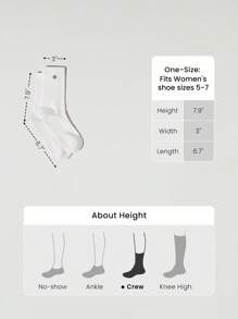 GLOWMODE 3 Pairs Socks Soft Ventilated Mesh With Embroidered Logo Gym Workout Daily