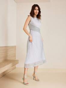 MOTF PREMIUM GIÀY CAO GÓT MŨI TRÒN ĐÁ NHỰA ĐÁ MÀU XANH LÁ CÂY CHO NỮ, THỜI TRANG & ĐA NĂNG CHO MÙA HÈ - Màu xanh Bạc hà - Xem 9