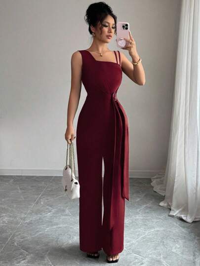 Elenzga بذلات صيفية أنيقة وأنيقة مكتوكة للسيدات