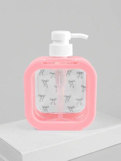 Kawaii Press-Type Portable Refillable Bottles For Shampoo, Hand Wash, Body Wash, Dish Soap, Laundry Detergent