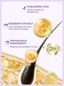 Slow Sunday™ Hyaluronic Acid Hair Mask, Protein-Rich Ingredients, Deliver Intense Hydration, Replenish And Strengthen Hair