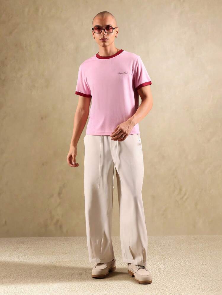 Koszulka Ringer z nadrukiem adresu studia