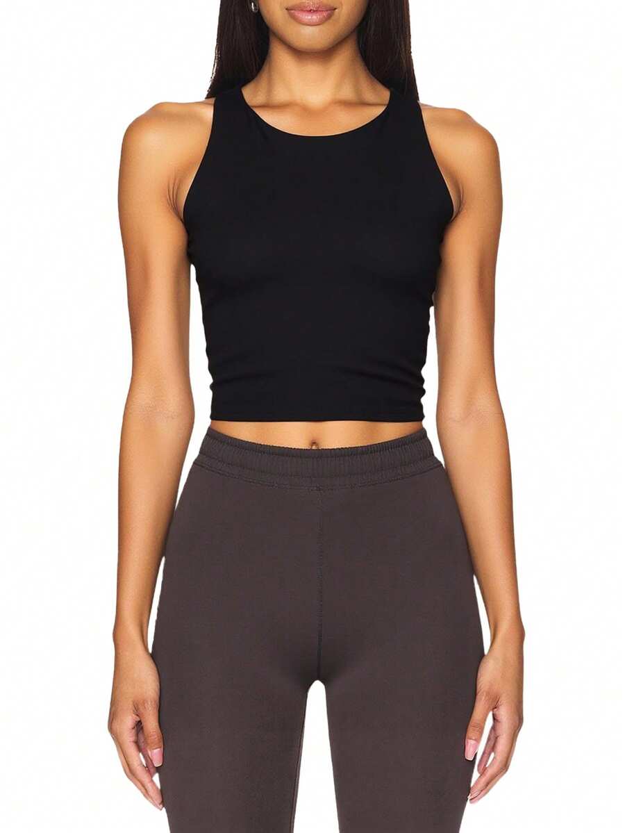 Champion Women Tank Tops & Camis - Black - View 1