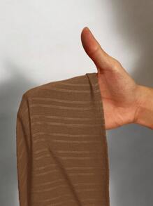 Slaydiva 2025 New Rave/Easter Outfit Women, Old Money Style Women, Country Concert Outfit, Going Out Outfits, Fairycore, Festival Outfits, Tropical Vacation Woman Clothes, Summer Outfits For Women, Summer, Rave, European Summer, Spring Outfits, Western Wear Women Plus, Concert, Graduation Outfit, Versatile Daily Simple Casual Basic Sexy/Minimalist Plus Size, Western Wear Women Plus, Casual Solid Color Mini Dress - ZZ Plus Size Brown Dress Plus Size Oversized Dress Plus Size Khaki Dress Plus Size Casual D - Brown - View 10