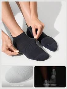 GLOWMODE 3 Pairs Arch Support Everyday Socks Gym - Multicolor - View 2