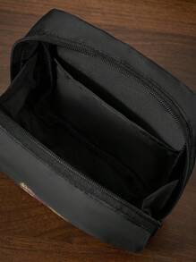 HARRY POTTER X SHEIN 1 个格兰芬多、拉文克劳、哈利波特标志印花涤纶储物袋，可用作女性卫生巾架、电子产品收纳袋、小物品收纳袋 - 黑色 - 查看 9