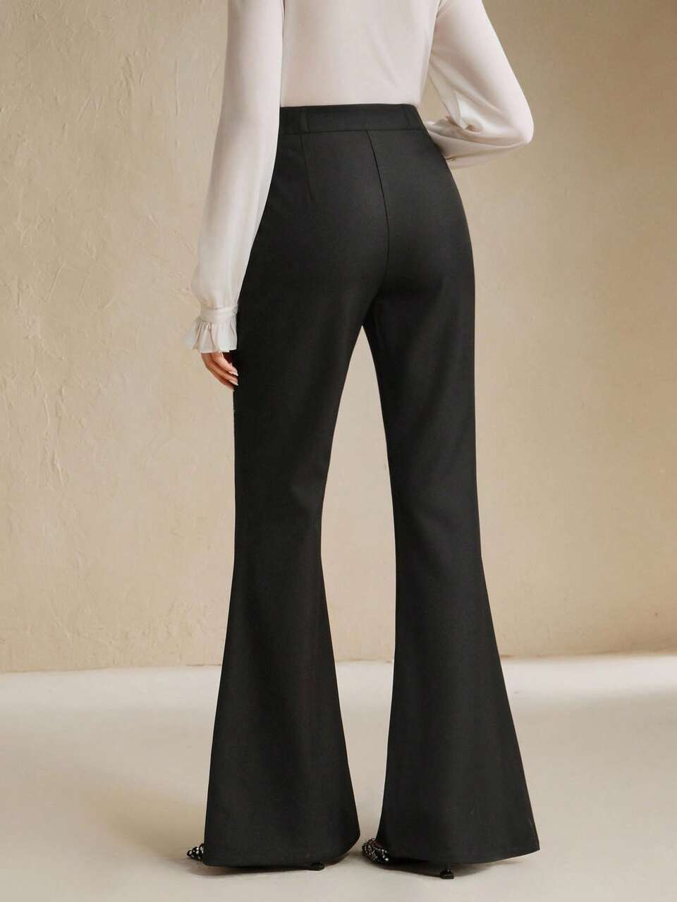 Elegant Diamond Pattern Slimming Women's Long Pants Fall Cloth For Women