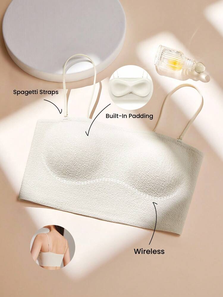 Rêve Courbe 2ndSkin Soutien-gorge sans fil sans couture intégré Lingerie de sport Vêtements de dessus Taille de base Liberté Débardeur Débardeur Tenues Indispensables Confortables Convient également aux adolescentes, aux jeunes et aux enfants