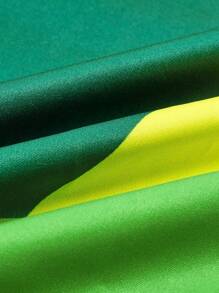 SOLERSUN 加大码女式无袖叶花卉印花松紧腰 V 领连体裤，适合春夏季度假和日常穿着，连体裤 - 綠色 - 查看 8