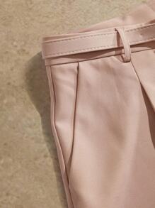 Manfinity BRENVOR Quần tây ống đứng thời trang ôm vừa vặn dành cho nam - Bụi hồng - Xem 4