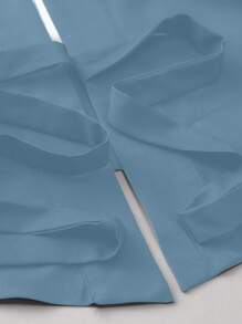 Irokai 日本女性印花传统和服浴衣，夏季节日 - 霧霾藍 - 查看 6