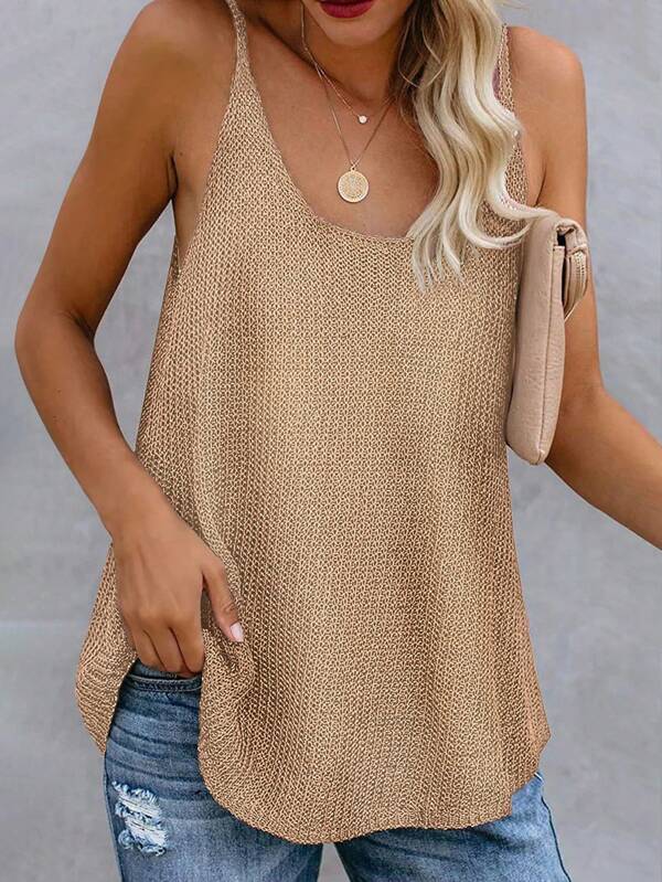 EMERY ROSE Casual Women's Knit Camisole Top