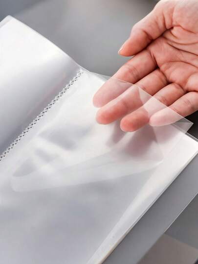 多用途照片存储相册，带 40 页活页夹口袋，用于剪贴簿邮票、大容量相册插袋存储相册、贴纸卡片账单发票笔记收藏夹插图书