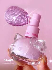 Hello Kitty｜SHEGLAM Bow-Utiful Highlighting Body Mist-Kitty Glow Powder Spray High-Shine Finish Multi-Use Shimmer Glow Highlighter Face Makeup Brand Beauty Makeup Face Paint Cosmetic For Women Girls Perfect For Fall Winter Ideal For Y2K Fancy Fashion Suitable For Birthday Christmas Present Party Ready Best Color