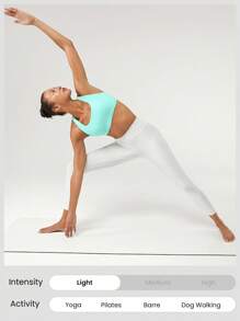 GLOWMODE FeatherFit™ Essential Multi-Strap Bra Light Support Low Impact Yoga Daily Fall Winter