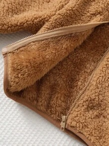 Cozy Pixies 2件套男婴保暖立领长袖外套套装，时尚百搭，适合秋冬季节穿着。 - 藍色 - 查看 8