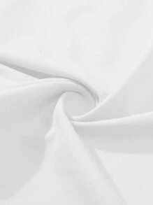 Portrait Print Short Sleeve Crew Neck Casual T-Shirt, Spring/Summer Women Apparel - White - View 4