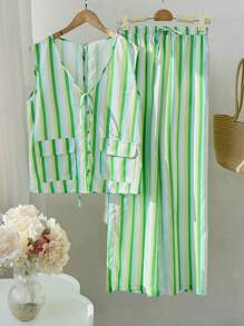 Women Two Pieces Outfits For Daily Wear - Multicolor - View 4