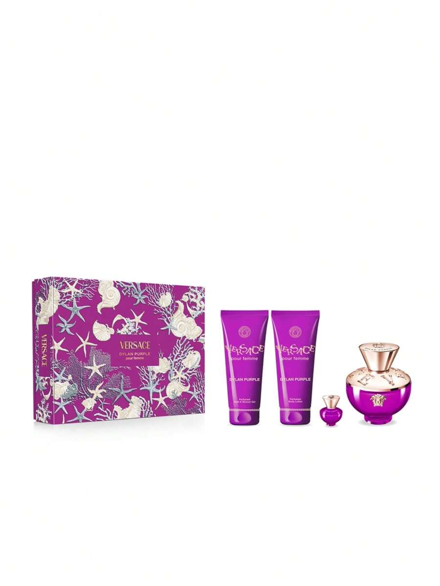 Versace Dylan Purple Pour Femme 淡香精 100 毫升礼品套装 - 彩色 - 查看 1