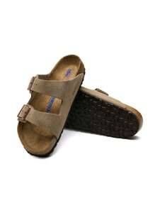 Birkenstock Arizona SFB Taupe Narrow - màu nâu xám - Xem 3