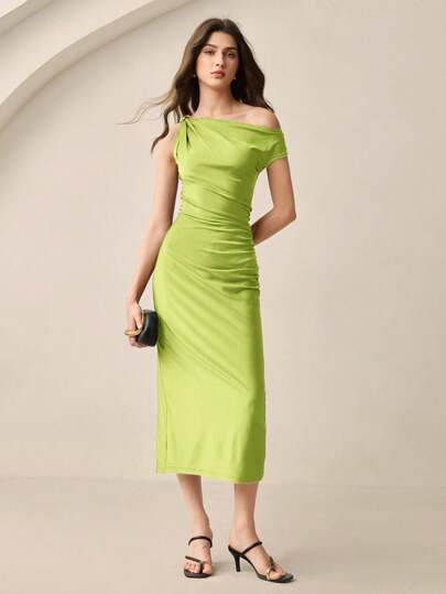BizChic New 2025 Summer Casual Floral Dress, Suitable For Music Festival, Wedding Guest, Brunch, Urban Commuting, Romantic, Versatile Spring/Summer Fashion, Elegant