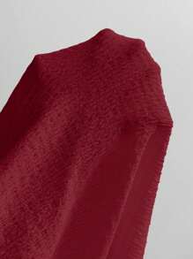 Islaluna Women's Solid Color Twist Front Sleeveless Crop Top With Mermaid Hem Bodycon 2 Pieces Set