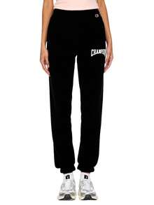 Champion Casual Versatile Letter Embroidery Drawstring Sweatpants - Black - View 1