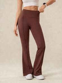 OutZeal Pantalon évasé décontracté pour le gym et le yoga, avec contrôle du ventre et protection UV pour femmes