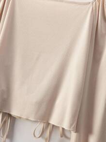 Franclia Camiseta de manga larga con cuello cuadrado para mujer, nueva llegada de otoño, conjuntos casuales, ropa de primavera para la universidad, ropa de otoño para mujer