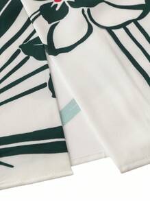 Irokai 女士传统印花和服和浴衣套装，适合夏季节日 - 墨綠色 - 查看 8