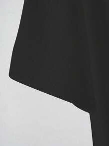 INAWLY Women's Bow And Lipstick Print Loose Round Neck T-Shirt - Multicolor - View 4