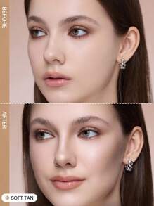 SHEGLAM 2-In-1 修容提亮棒-Soft Tan 品牌 美容 化妝 化妝品 適合女性與女孩 完美搭配冬季 Y2K 時尚 流行 生日禮物 假期 派對準備就緒 最佳顏色 - Soft Tan - 查看 2