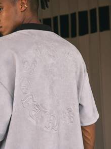 AXEPEAK Men's Contrast Color Print Crew Neck Short Sleeve T-Shirt