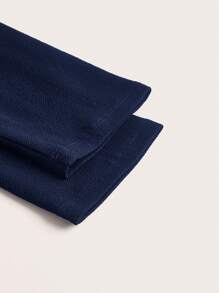 Ellevyn Women's Casual Solid Color Fitted Blazer Jacket, Spring Autumn - Navy Blue - View 3