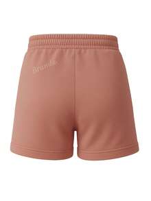 Champion 女士松紧腰休闲运动短裤，夏季 - 粉色 - 查看 5