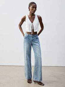 Maija 2025春夏新款休闲时尚舒适女式衬衫 - 白色 - 查看 5