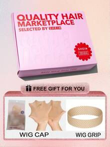 ALL READY WIG Pre Everything 13x4 Human Hair Lace Frontal Wig Fluffy Natural Loose Wave Wig With Curtain Bangs With Drawstring FB30 Balayage Highlights Effortlessly Chic Vibe Layers Frame Face Pre Cut Pre Bleached Pre Plucked Magic Ear Tab Friendly To All Head - SNATURAL/30 - View 13