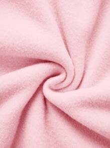 INAWLY 女士休闲卡通印花连帽运动衫，秋冬，长袖上衣 - 粉色 - 查看 4