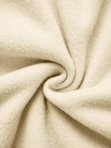 INAWLY 女士字母与卡通印花长袖抽绳连帽运动衫，秋冬季，长袖上衣