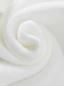 Sparklyn 少女休闲图案字母印花落肩宽松运动衫和纸袋腰仿麂皮迷你裙套装，秋季 - 棕色 - 查看 6