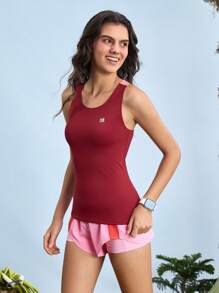 In My Nature 女式撞色交叉后背户外运动背心