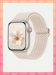 JMMO Banda elástica trenzada compatible con Band Ultra 49mm, 45mm, 44mm, 46mm, 42mm, 41mm, 40mm, 38mm para hombres y mujeres, banda de repuesto suave de nailon elástico trenzado compatible con iWatch Ultra 2, Series 10/9/8/7/6/5/4/3/2/1 SE como regalo para estudiantes que regresan a la escuela