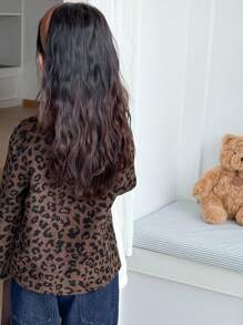 Dazy Kids 女童T恤，秋季服装 - 棕色 - 查看 7