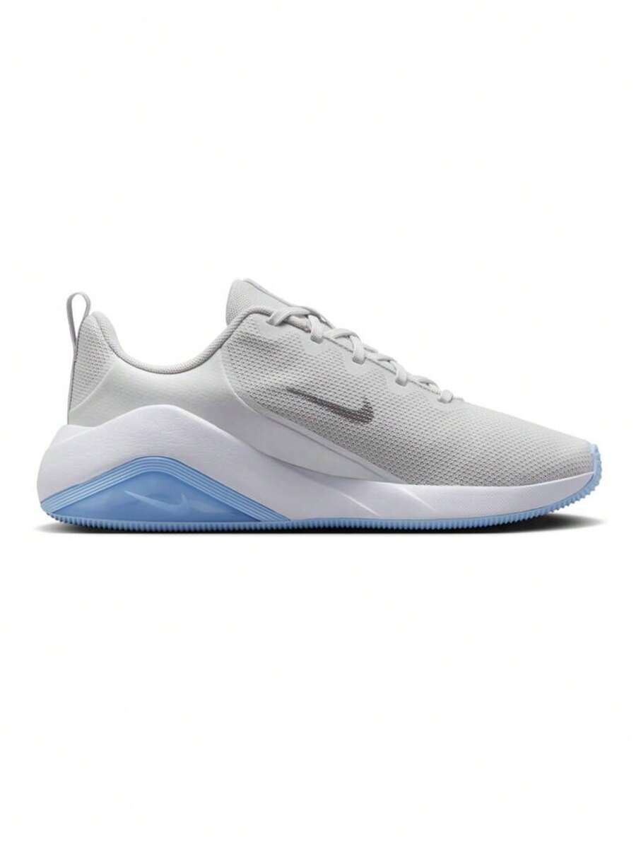 Nike Bella 7 - 女士休闲日常百搭舒适运动鞋 - Grey and Blue - 查看 1