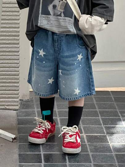 Dazy Kids Young Boys Size Denim Shorts