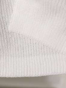 青少年女孩休闲基本款纯色落肩宽松前开衫